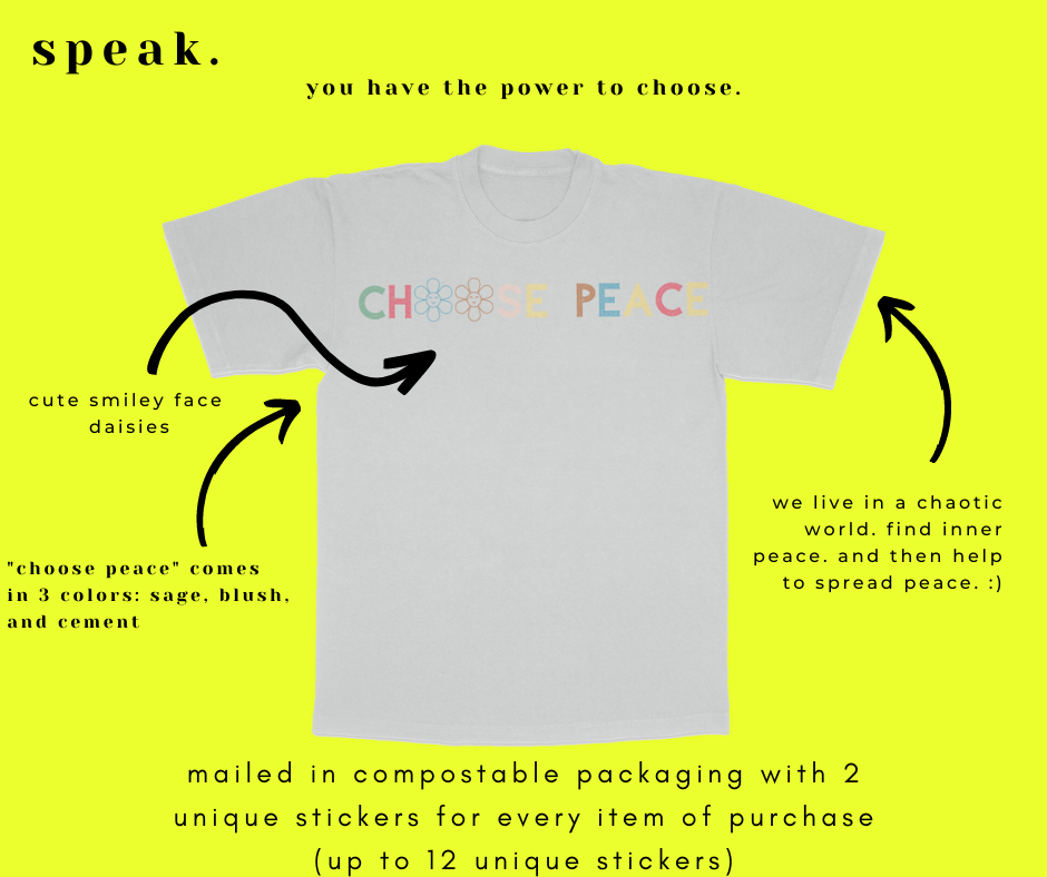 choose peace