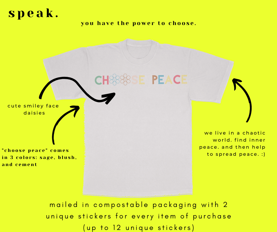 choose peace