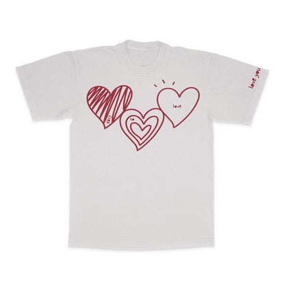 easy to love t-shirt in blush (customizable)